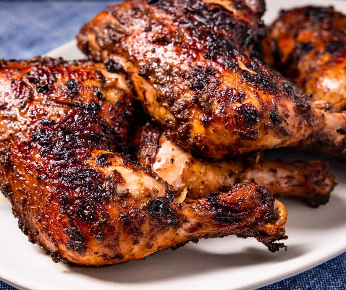 Jerk Chicken caribeño a la parrilla